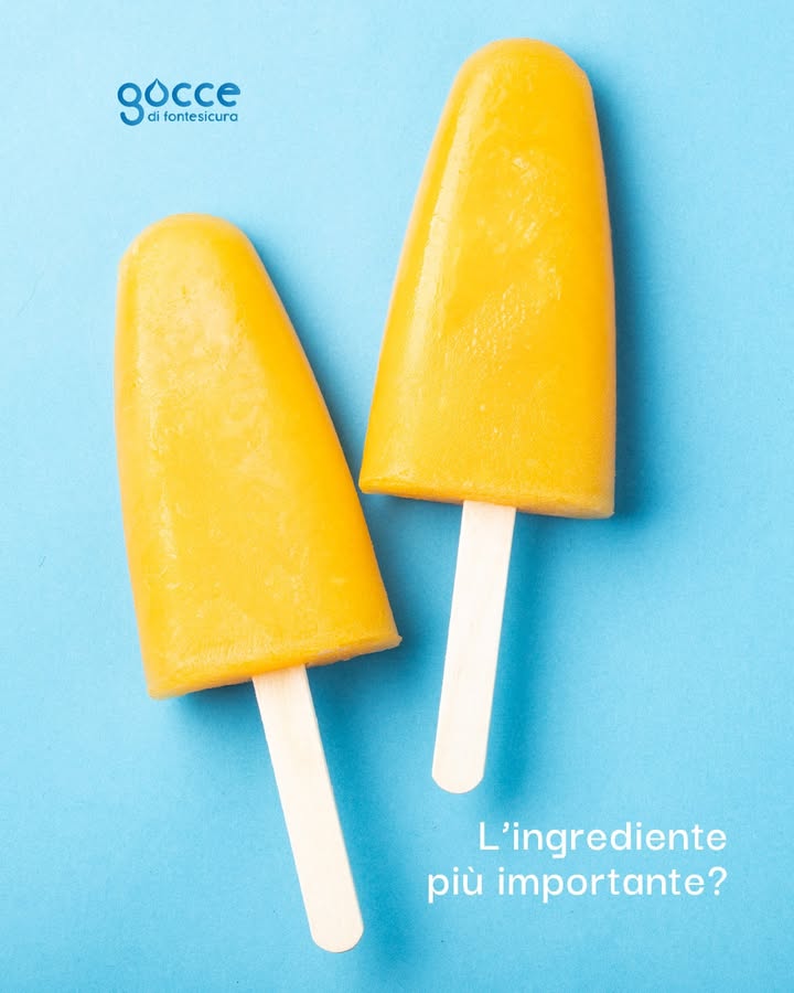 Lo sapevi? Anche i gelati alla frutta e i ghiaccioli